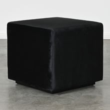 Fuller Velvet Ottoman